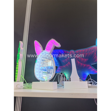 Easter Bunny tunnel lights